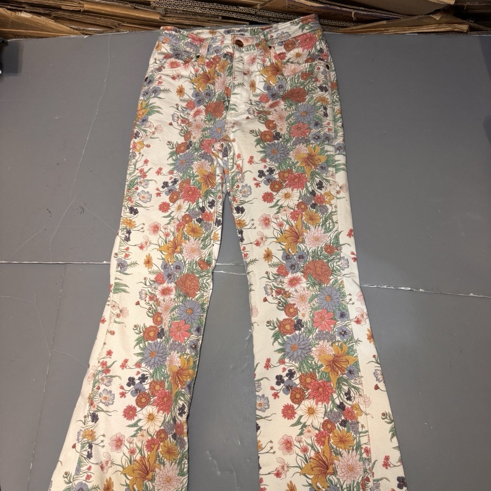 Wrangler Jesns Westward High Rise Boot Cut Womens 25 24 28 Flora 75 Years